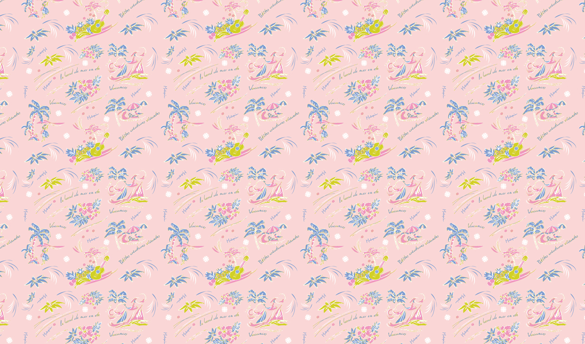 丸子図按・テキスタイルデザイン